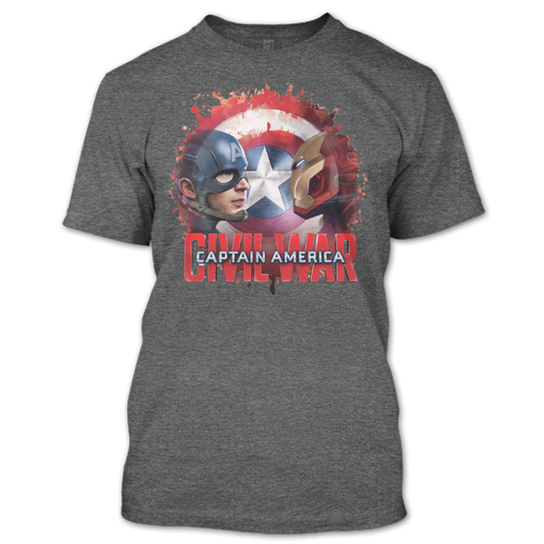 A black t-shirt with the shopify logo