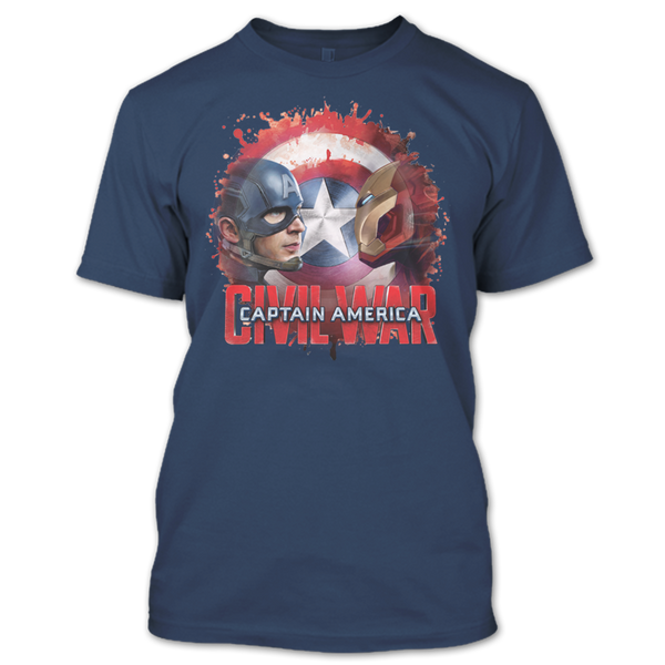 A black t-shirt with the shopify logo