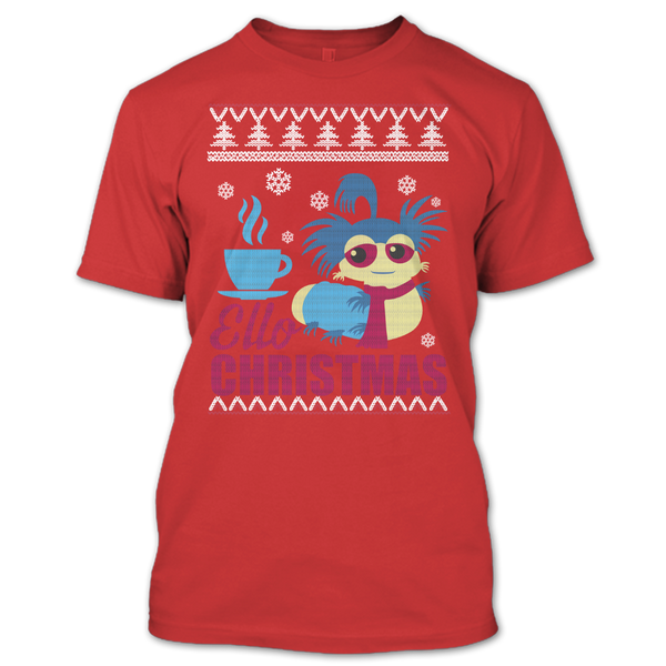 A black t-shirt with the shopify logo