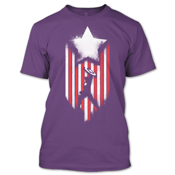 A black t-shirt with the shopify logo