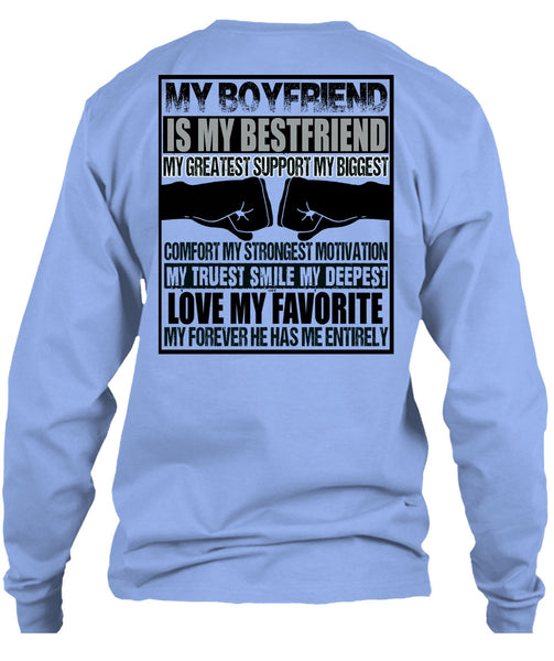 My Boyfriend Is My Best Friend T Shirt, I Love Boyfriend T Shirt