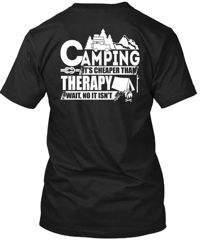 A black t-shirt with the shopify logo