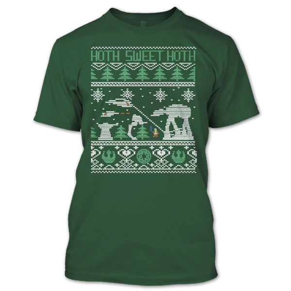 A black t-shirt with the shopify logo