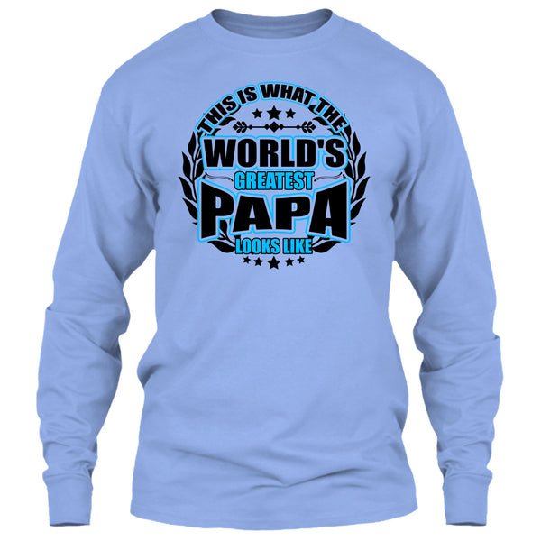 Worlds Greatest Papa T Shirt, Gift For Papa T Shirt
