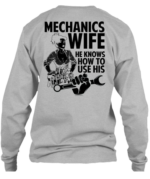 Mechanic's Wife T Shirt, I Love Wife T Shirt