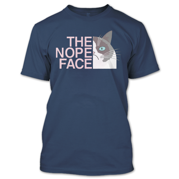 A black t-shirt with the shopify logo