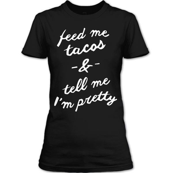 A black t-shirt with the shopify logo