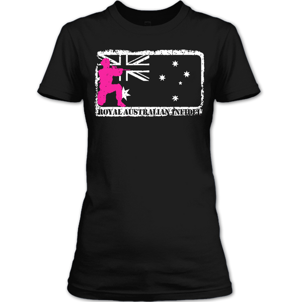 A black t-shirt with the shopify logo