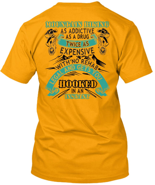 Mountain Biking T Shirt, I Love Biker T Shirt