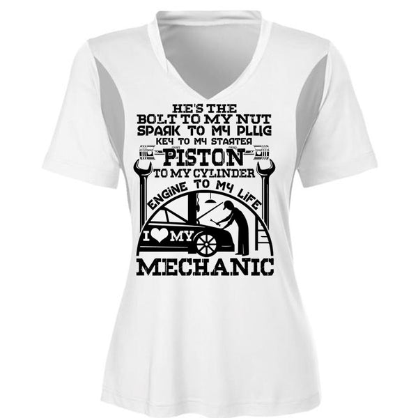 Engine To My Life T Shirt, Being A Mechanic T Shirt, Awesome T-Shirts
