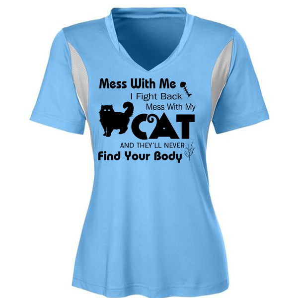 I Fight Back Mess With My Cat T Shirt, They'll Never Find Your Body T Shirt, My Favorite T Shirt