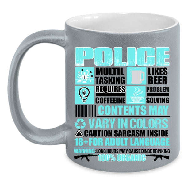 Awesome Gift For Policemans Coffee Mug, Police Accent Mug