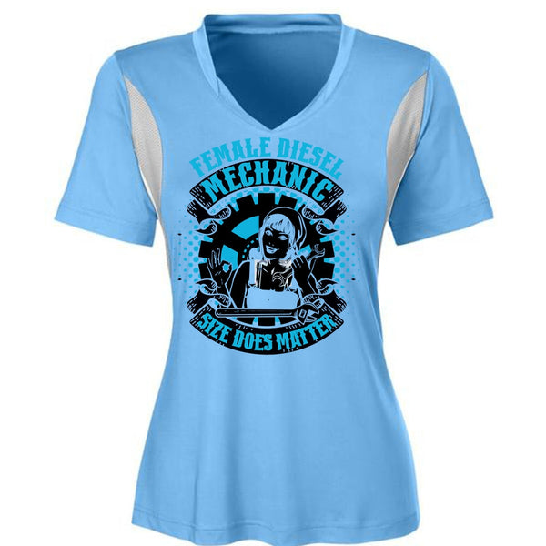 Female Diesel Mechanic T Shirt, I Love Mechanic T Shirt, Awesome T-Shirts