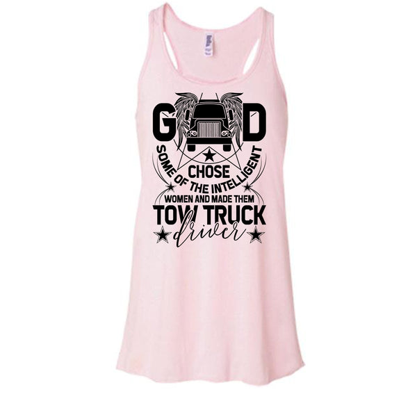 The Intelligent Women T Shirt, Tow Truck Driver T Shirt, Awesome t-shirts