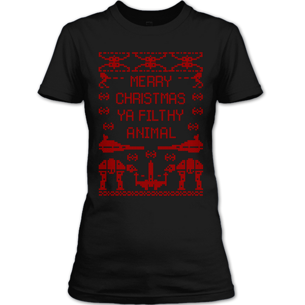 A black t-shirt with the shopify logo