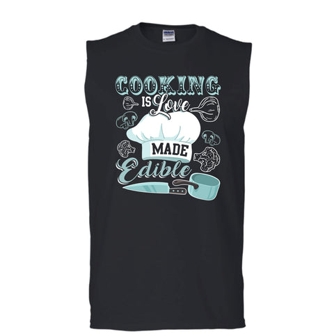 A black t-shirt with the shopify logo