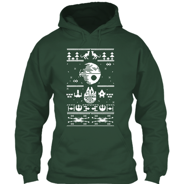 A black t-shirt with the shopify logo