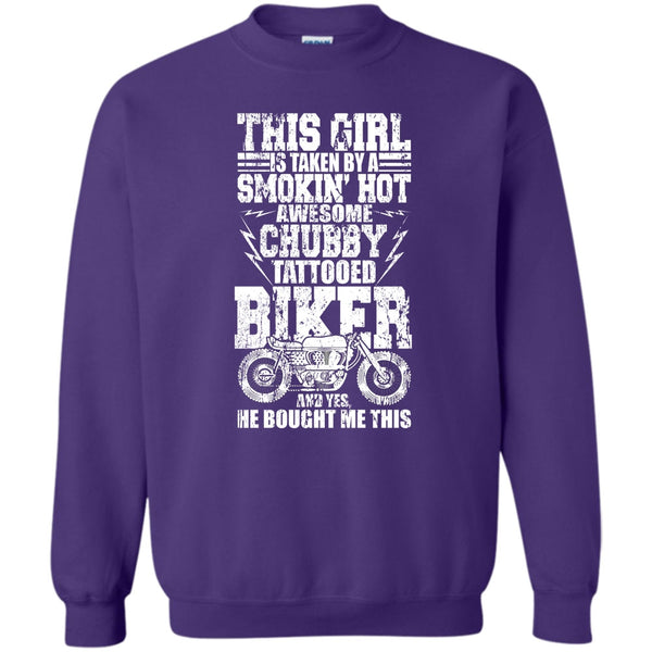 Coolest Tattooed Biker T Shirt, I Love Biking Sweatshirt