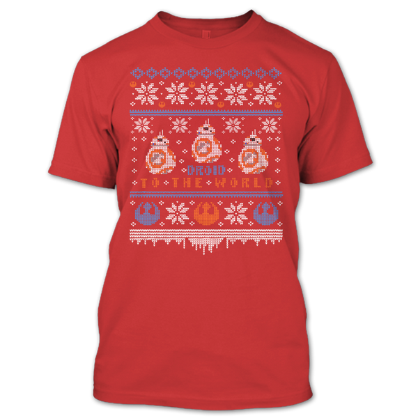 A black t-shirt with the shopify logo