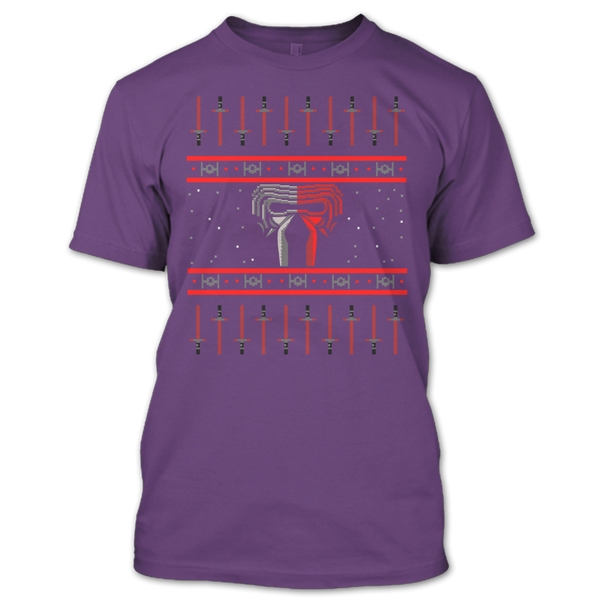 A black t-shirt with the shopify logo