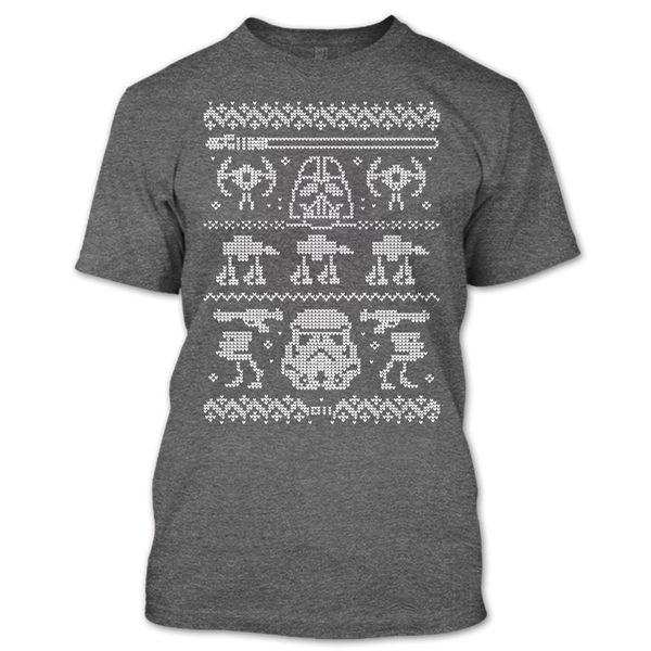 A black t-shirt with the shopify logo