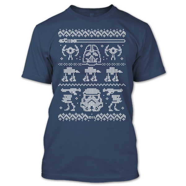 A black t-shirt with the shopify logo