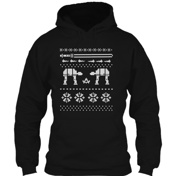 A black t-shirt with the shopify logo