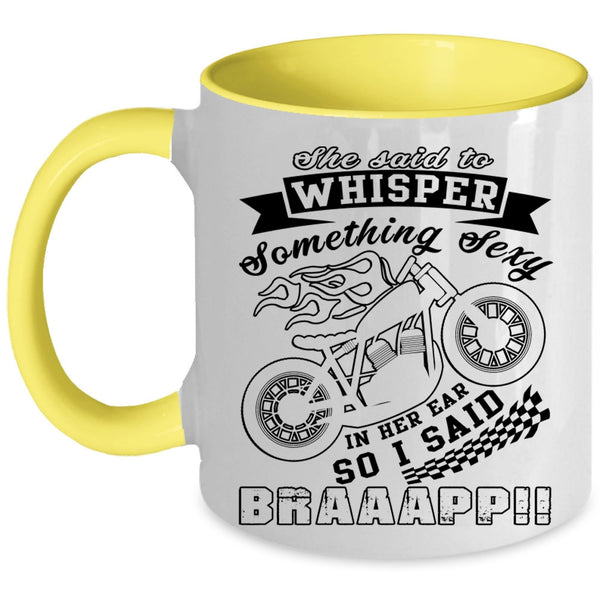 Best Gift For My Daughter Coffee Mug, Cool Motorcycles Accent Mug