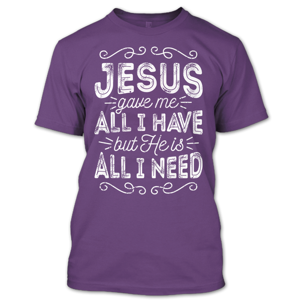 A black t-shirt with the shopify logo