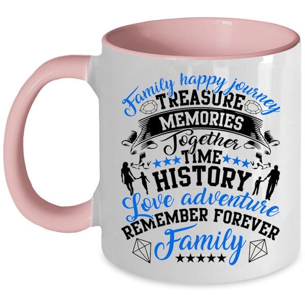 Remember Forever Family Coffee Mug, Family Happy Journey Accent Mug