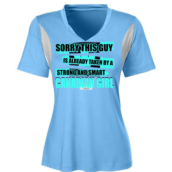 Strong And Smart Canadian Girl T Shirt, I Love Lady T Shirt, Awesome T-Shirts