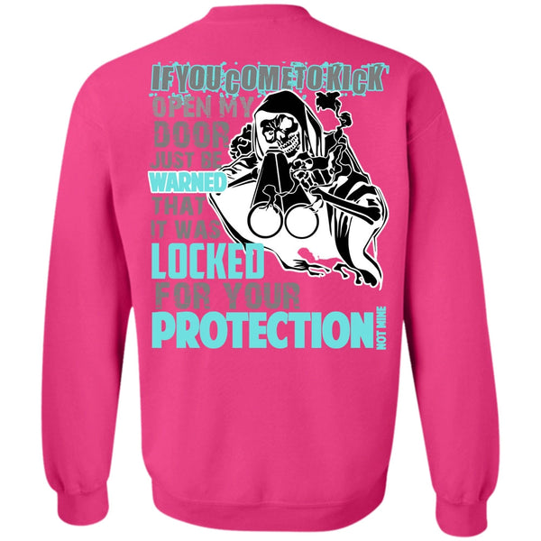 I Love Veteran T Shirt, Locked For Your Protection Sweatshirt