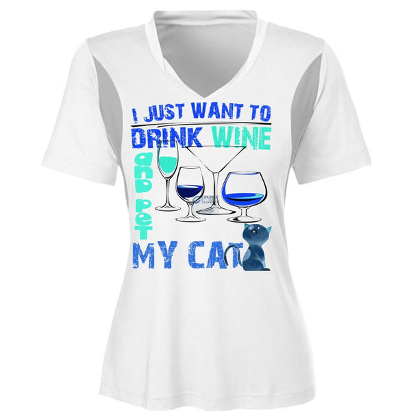 I Just Want To Drink Wine T Shirt, I Love My Cat T Shirt, Awesome T-Shirts
