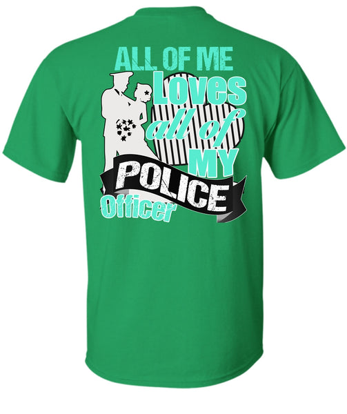 My Police Officer T Shirt, I Love Police T Shirt