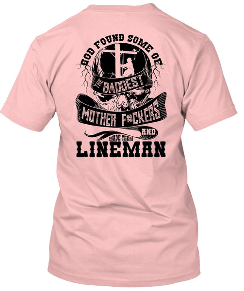 Made Them Lineman T Shirt, I Love Lineman T Shirt