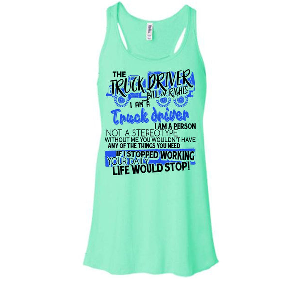 The Truck Driver T Shirt, Gift For Trucker Tank Top