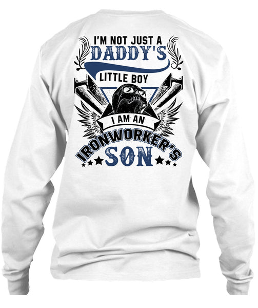 I Am An Ironworker's Son T Shirt, I Love Ironworker T Shirt