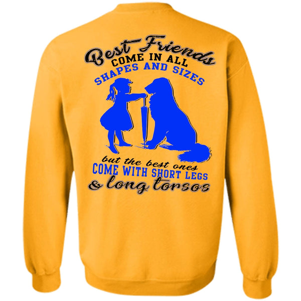I Love My Dog T Shirt, Best Friends Come In All Shapes Sweatshirt