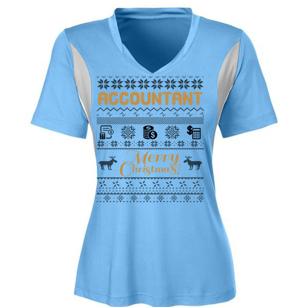 Accountant Merry Christmas T Shirt, I Love Accountant T Shirt, Awesome T-Shirts
