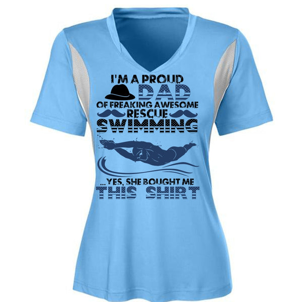 I'm A Proud Dad T Shirt, Rescue Swimming T Shirt, Awesome T-Shirts
