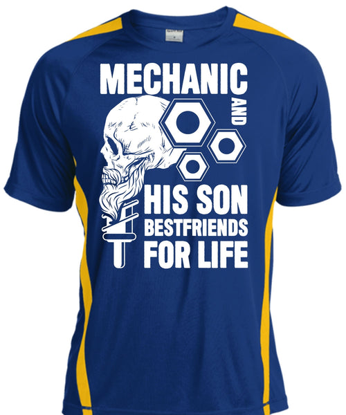 Mechanic And His Son Best Friend T Shirt, Being A Mechanic T Shirt, Cool Shirt