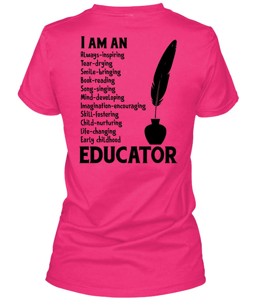 I Am An Early Childhood Educator T Shirt, My Job T Shirt