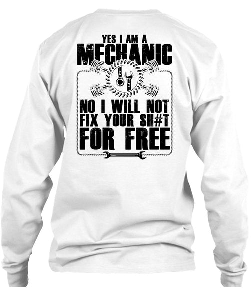 Yes I Am A Mechanic T Shirt, I Love Mechanic T Shirt