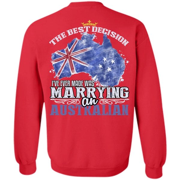 Being A Husband T Shirt, I Love Australian Sweatshirt