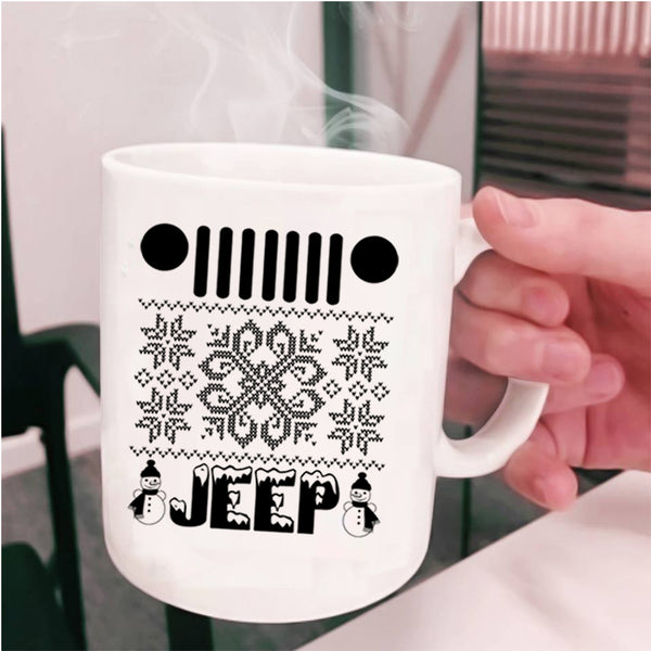 Christmas Gift For Jeep Driver Coffee Mug, Jeep Cup