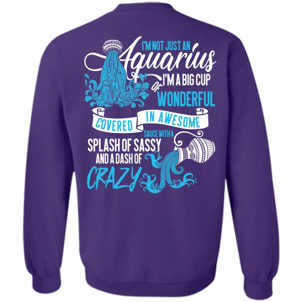 Dash Of Crazy T Shirt, I Love Aquarius Sweatshirt
