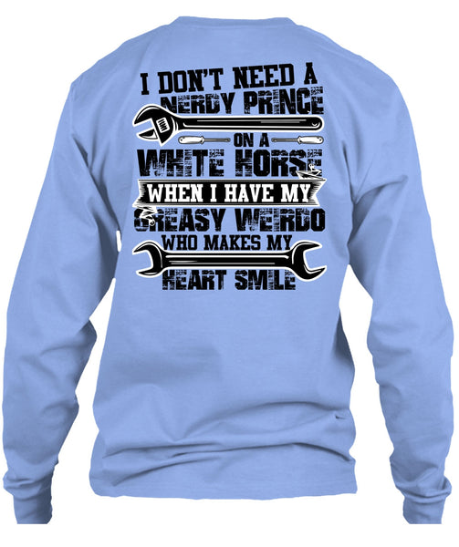 Makes My Heart Smile T Shirt, I Love Mechanic T Shirt