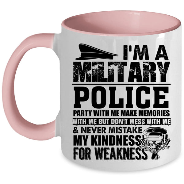 Awesome Policeman Coffee Mug, I'm A Military Police Accent Mug