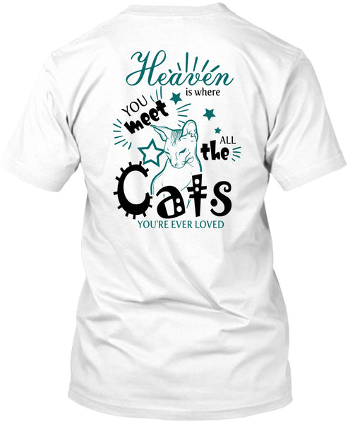 A black t-shirt with the shopify logo