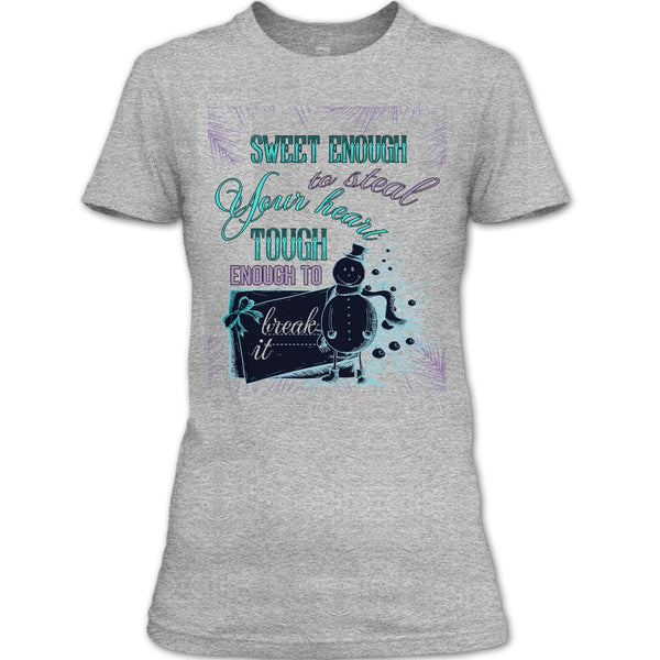 Sweet Enough To Steal Your Shirt T Shirt, Merry Christmas T Shirt
